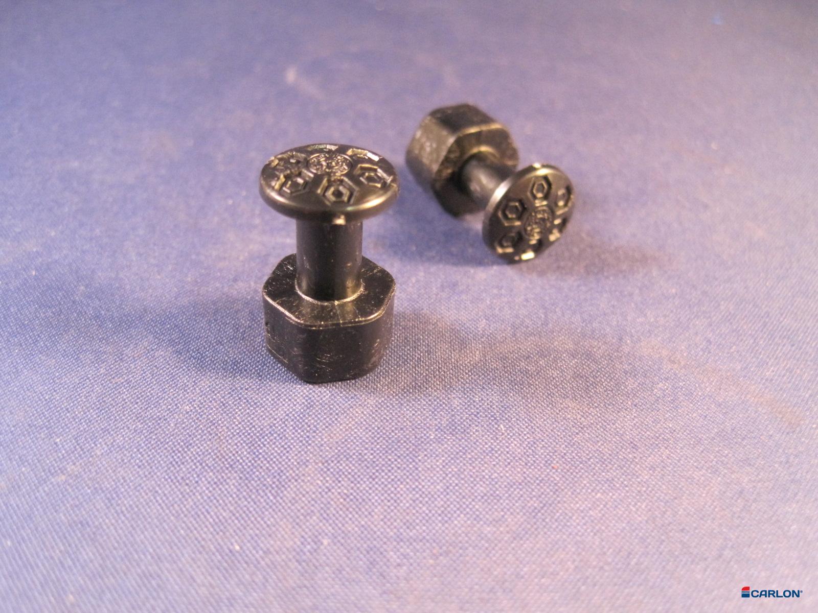 Lijmadapter 12mm zwart OL (5st)