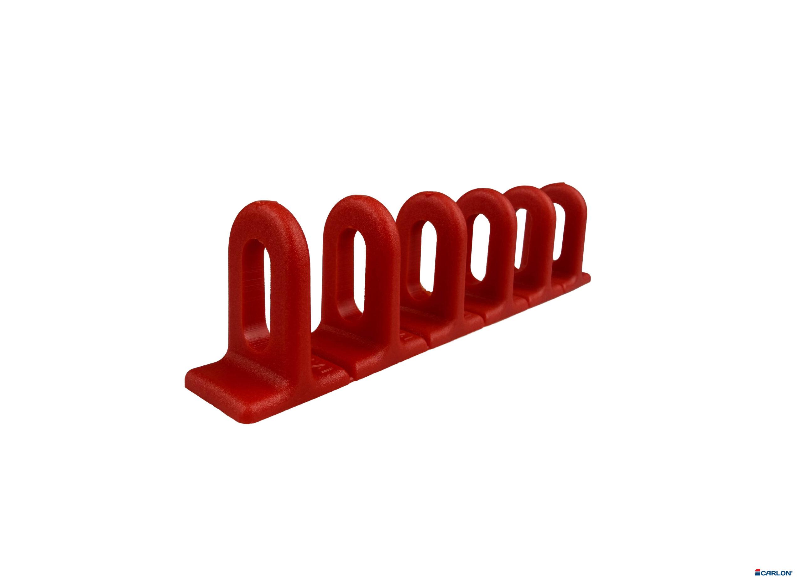 Multipad lijmstrip rood 6x22x156 vlak (3st)