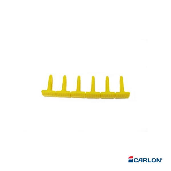 Multipad lijmstrip geel 6x22x156 konisch tbv UZS (3st) - Afbeelding 3