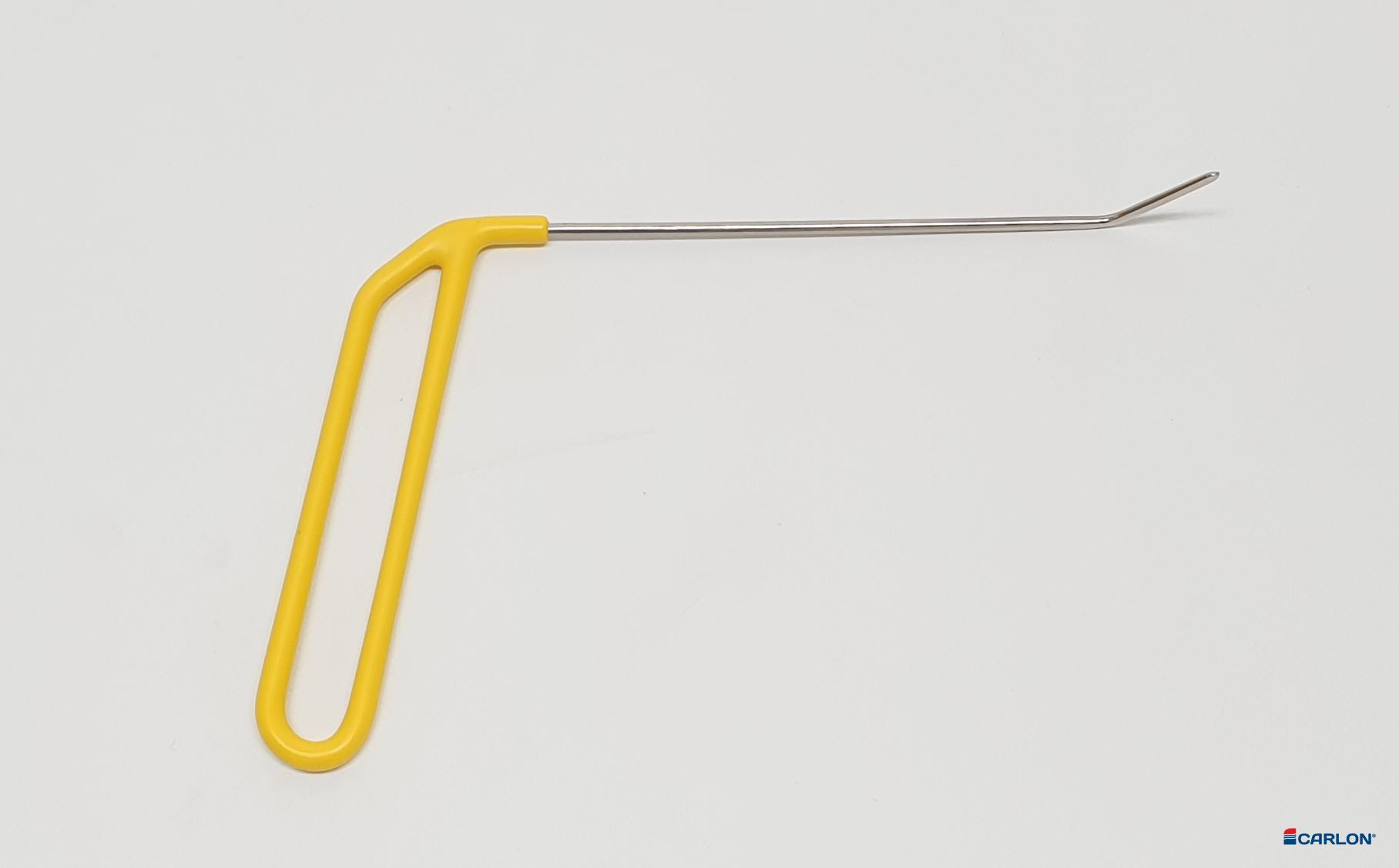 Uitdeukijzer 179 Twister 3,2x203mm 25mm Toe 45º geel Right