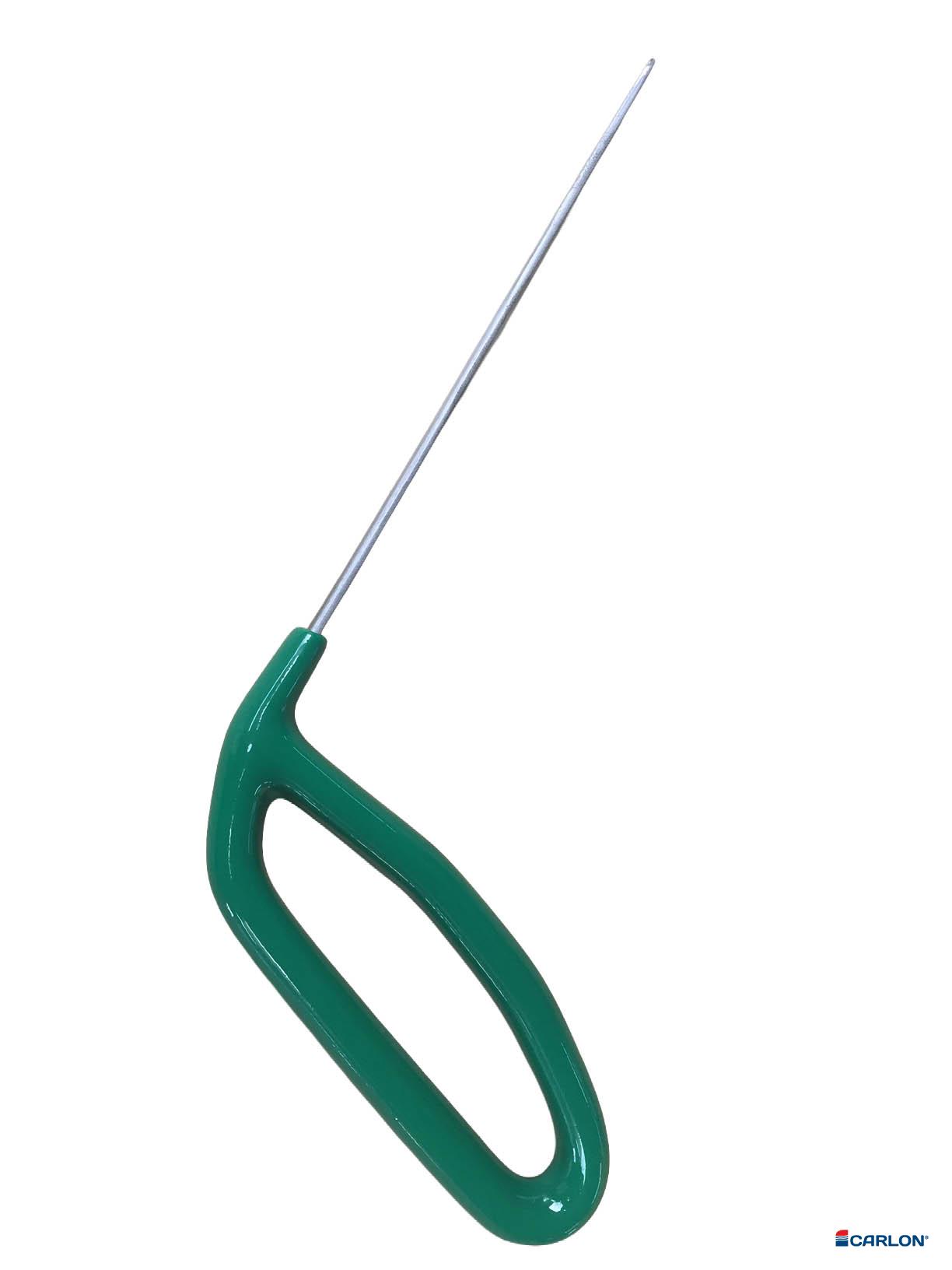 Uitdeukijzer 198 Whale Tail, 8,0x220mm groen