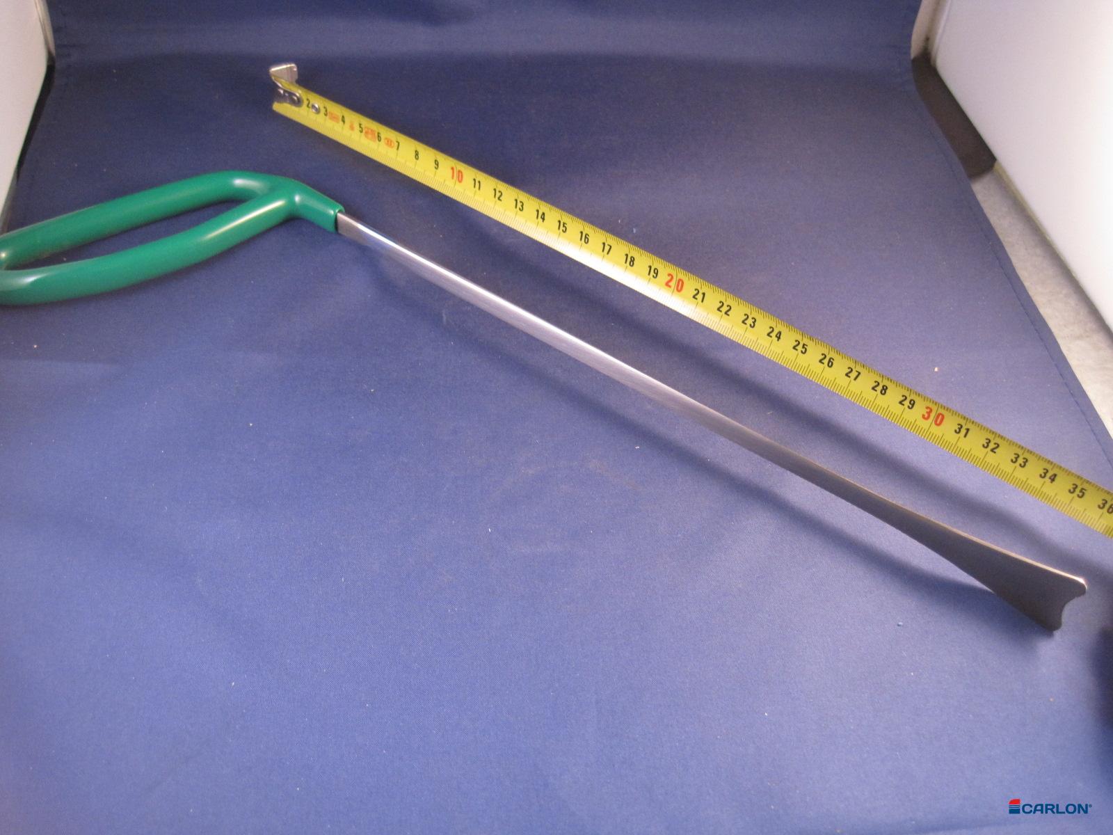 Uitdeukijzer 197 Whale Tail 8,0x350mm groen