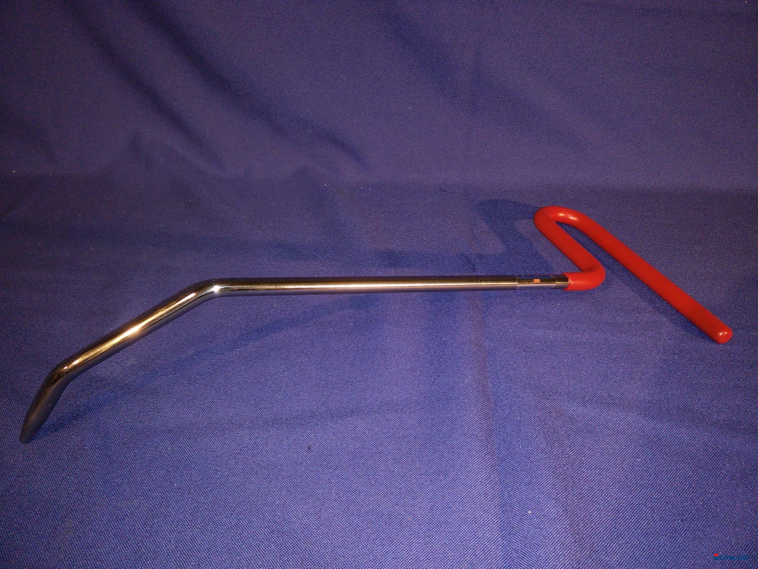 Uitdeukijzer 291 Ball 9,5x400mm Two bends Pick Tip rood