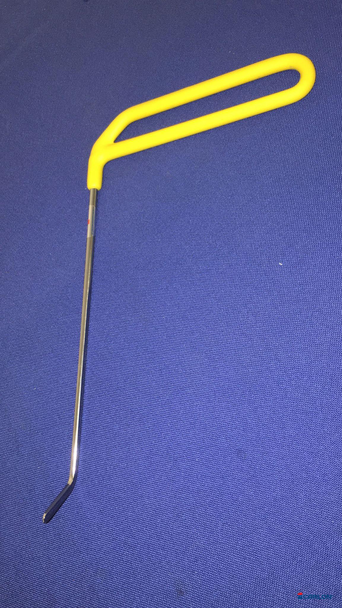 Uitdeukijzer 106 Blade 5,0x240mm 25mm Toe 45º Left geel