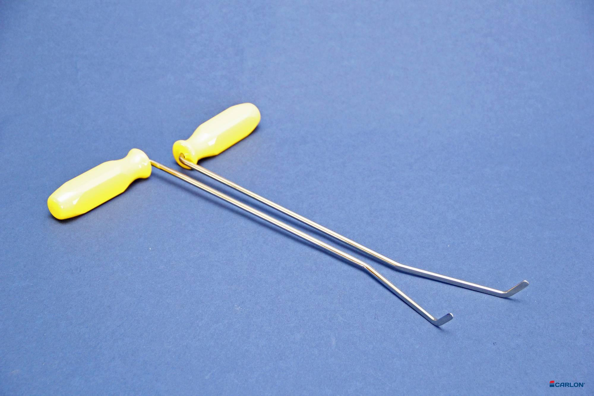 Uitdeukijzer 113 Blade 6,5x430mm 25mm Toe 45º Right geel