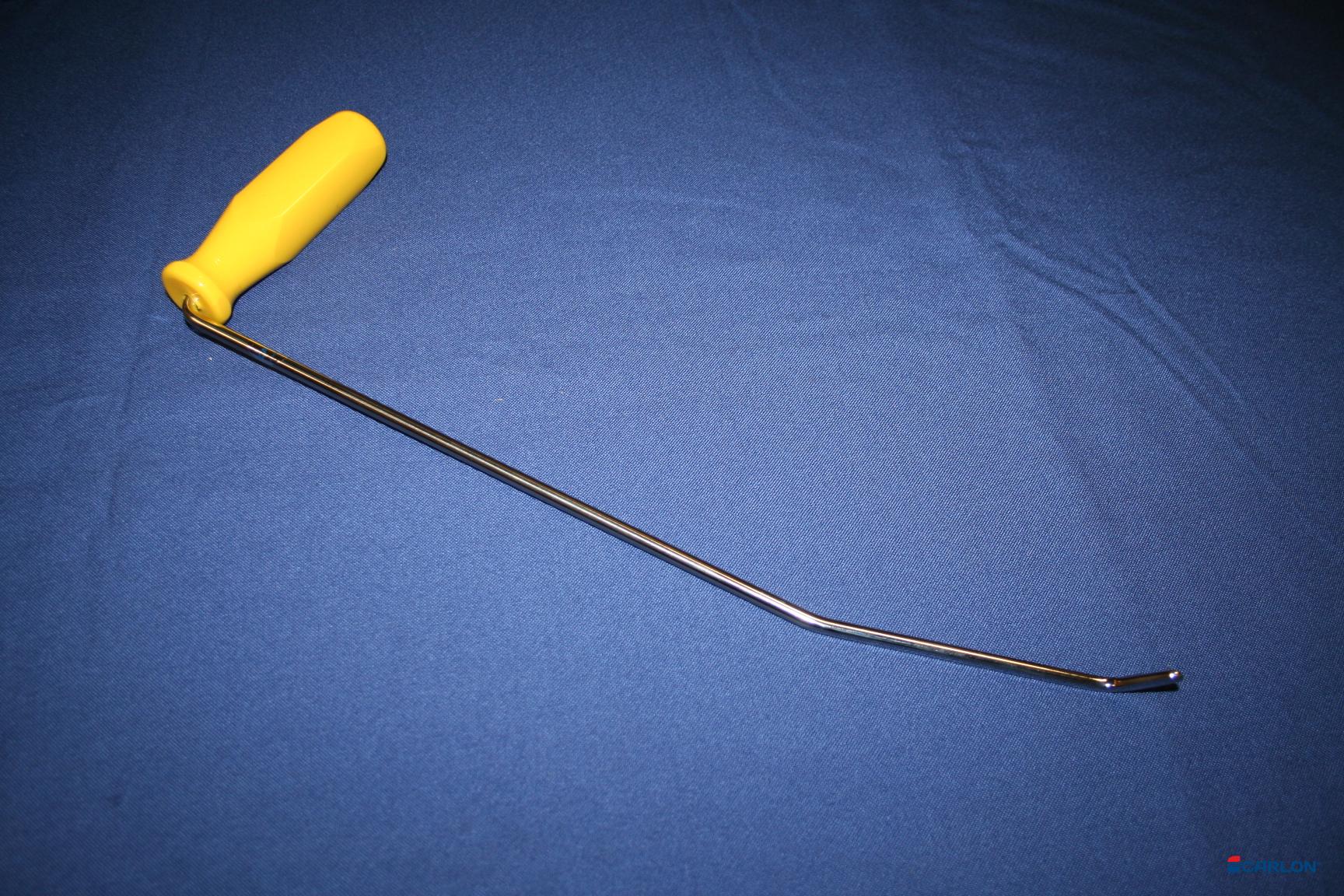 Uitdeukijzer 114 Blade 6,5x430mm 25mm Toe 45º Left geel