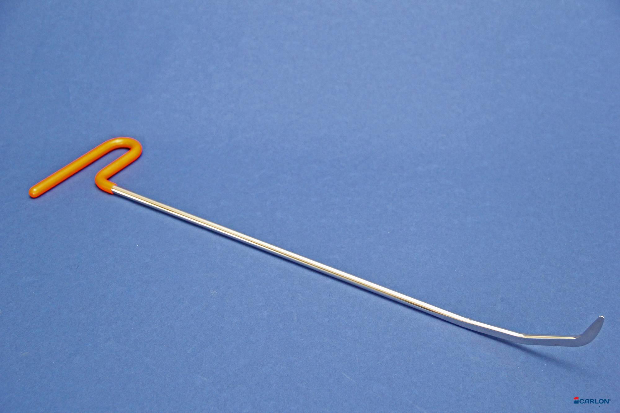 Uitdeukijzer 136 Tri-Point 11,0x710mm Two bends oranje