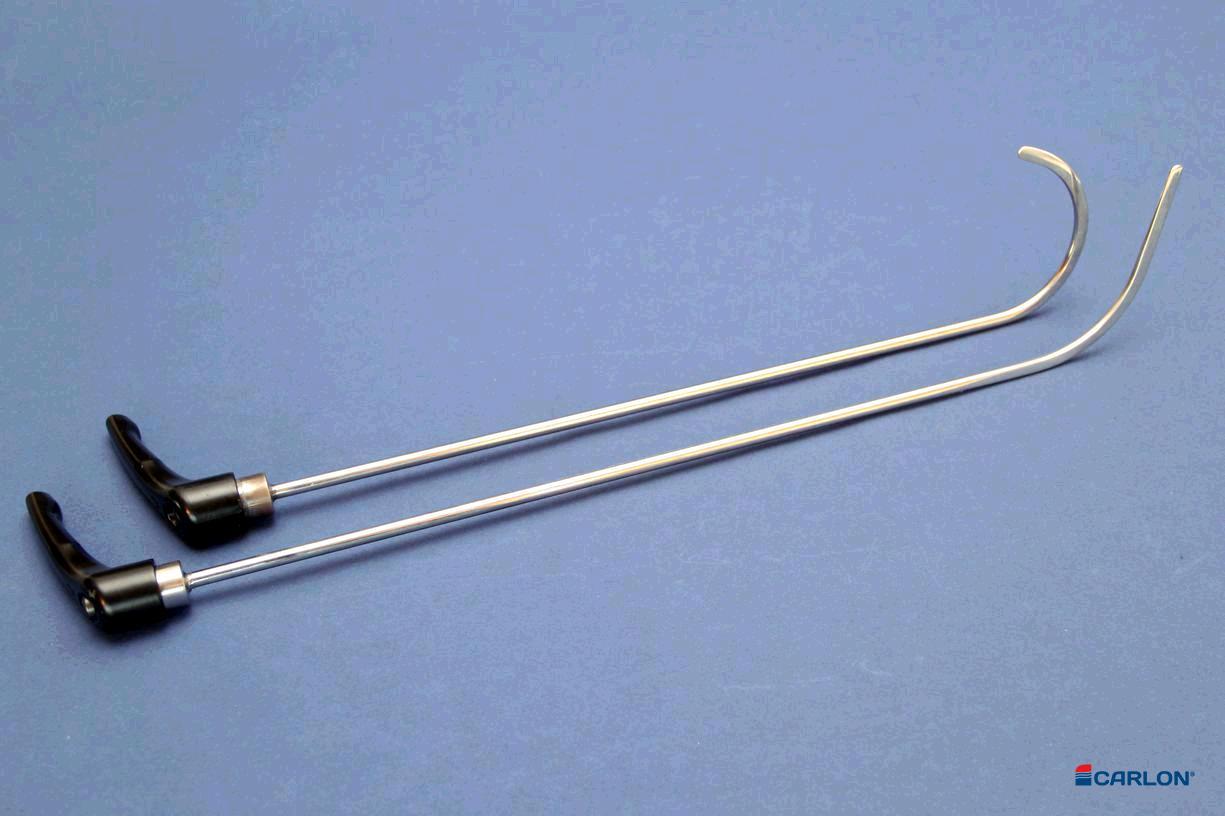 Uitdeukijzer 259 Rota-Grip  8,0x350 mm Half J-Curve