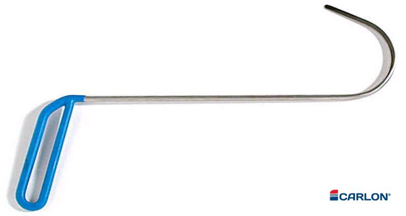 Uitdeukijzer 201 Full J-Curve with Right Tweak 6,5x380