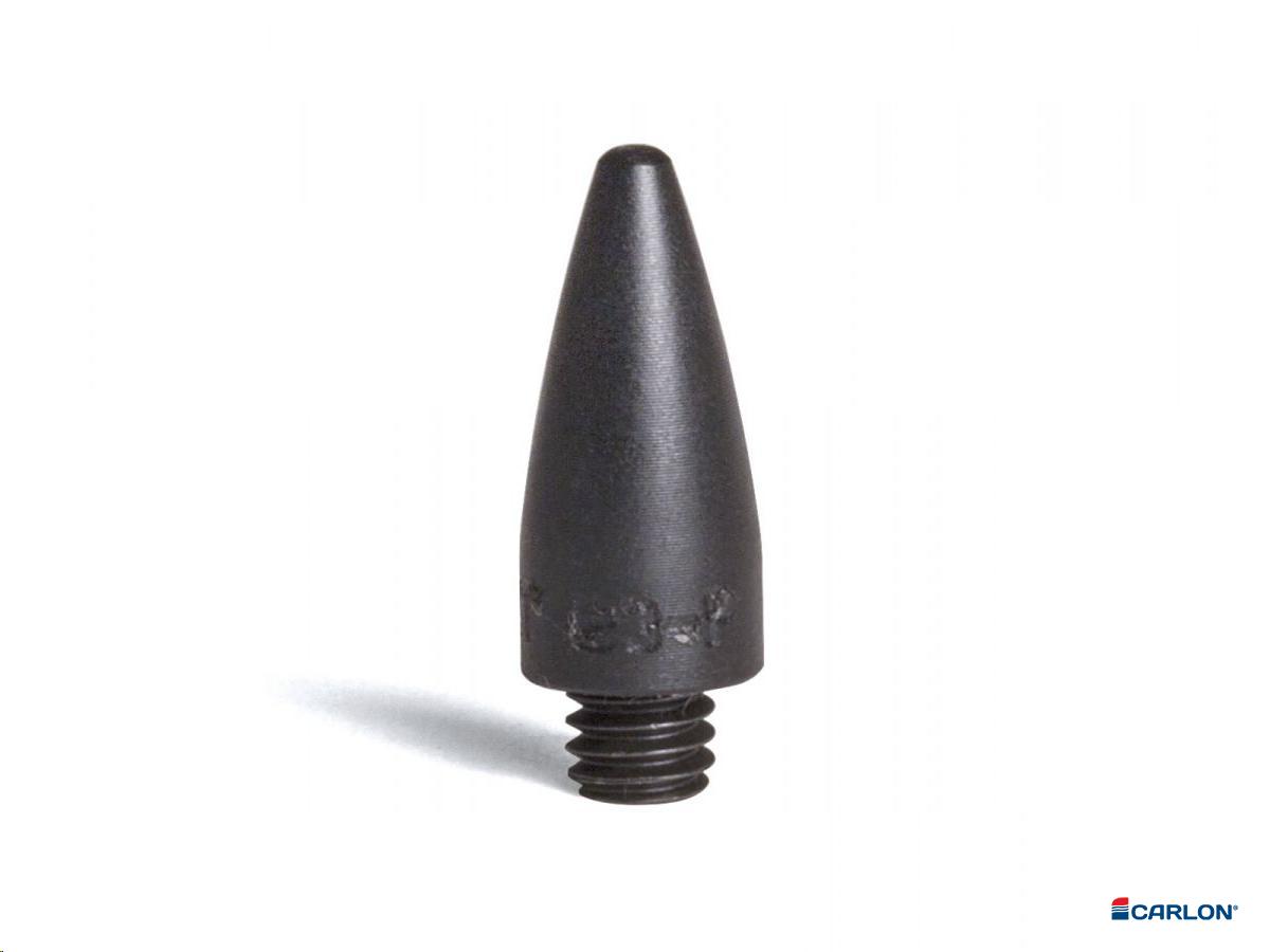 Reserve tip kunststof 5/16" bullet 3/16" B3-P
