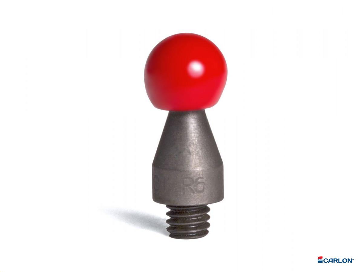 Reserve tip metaal 5/16" rode PVC bol 3/8" R6R