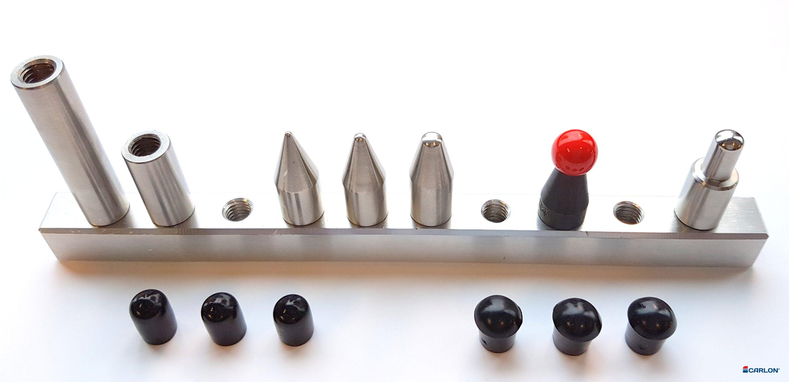 Tiphouderset gevuld met 5/16" tips tbv uitdeukijzer