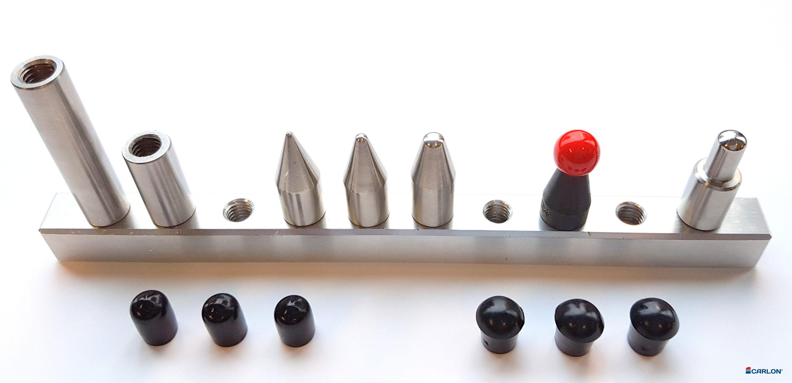 Tiphouderset gevuld met 5/16" tips tbv uitdeukijzer