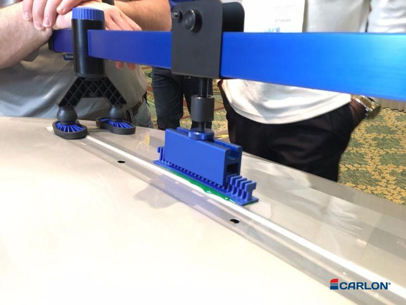 C-Beam met adapters tbv Pre-Pull lijmstrips - Afbeelding 2