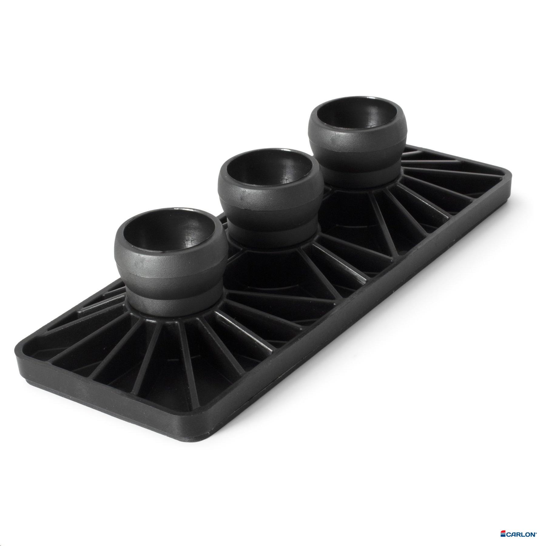 Voetplaat rechthoek 3-dops tbv Pre-Pull C-Beam/Lifter tang