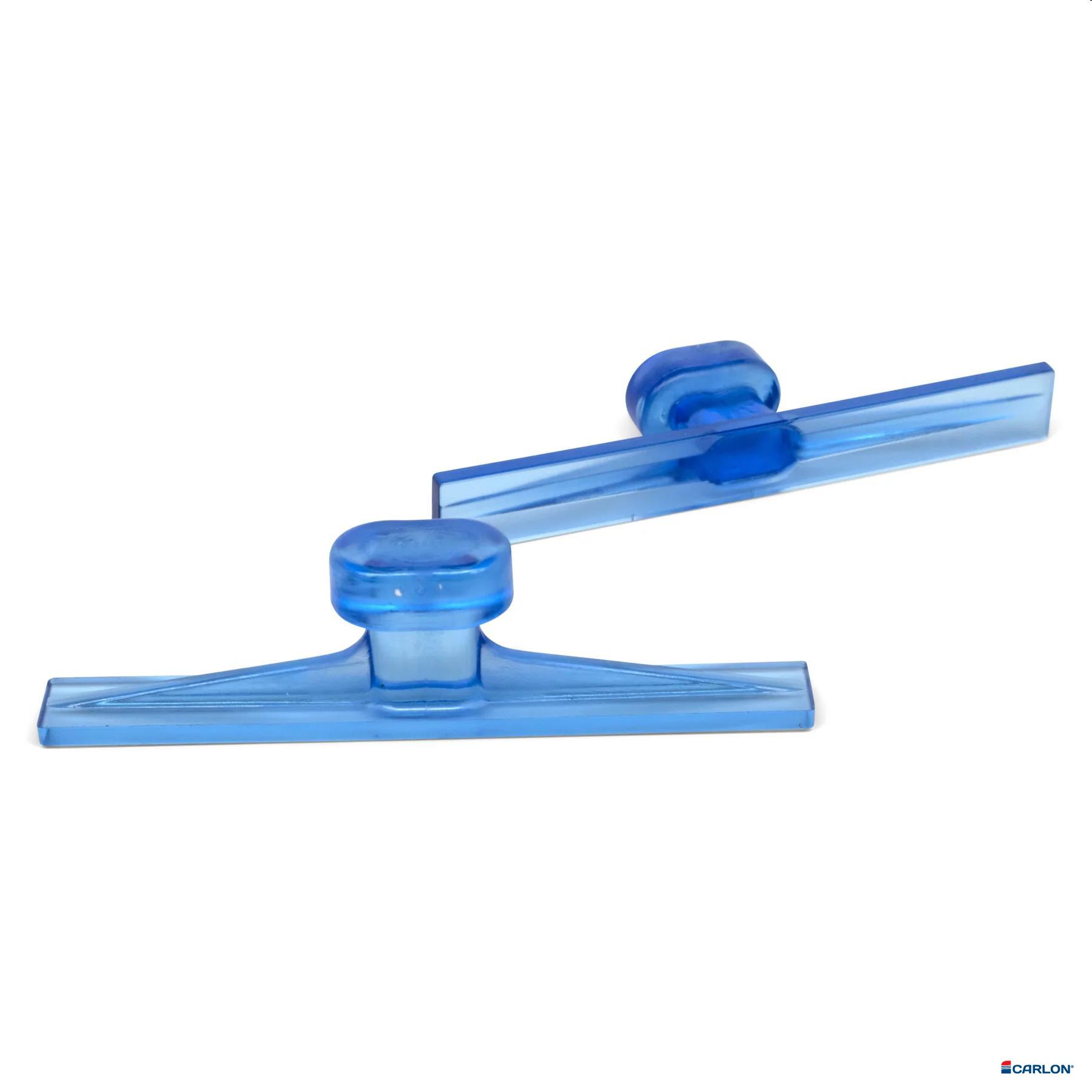 Clear Blue tab smooth rechthoek 83x23mm (5st)