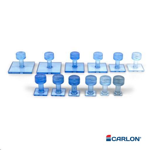 Clear Blue tab smooth square variatiepak (12st)