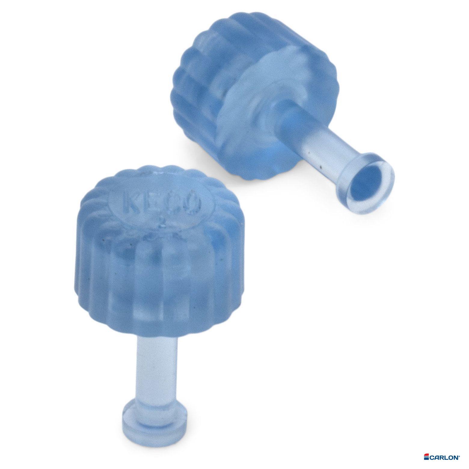 Clear Blue ICE tab Finish 5mm (5st)