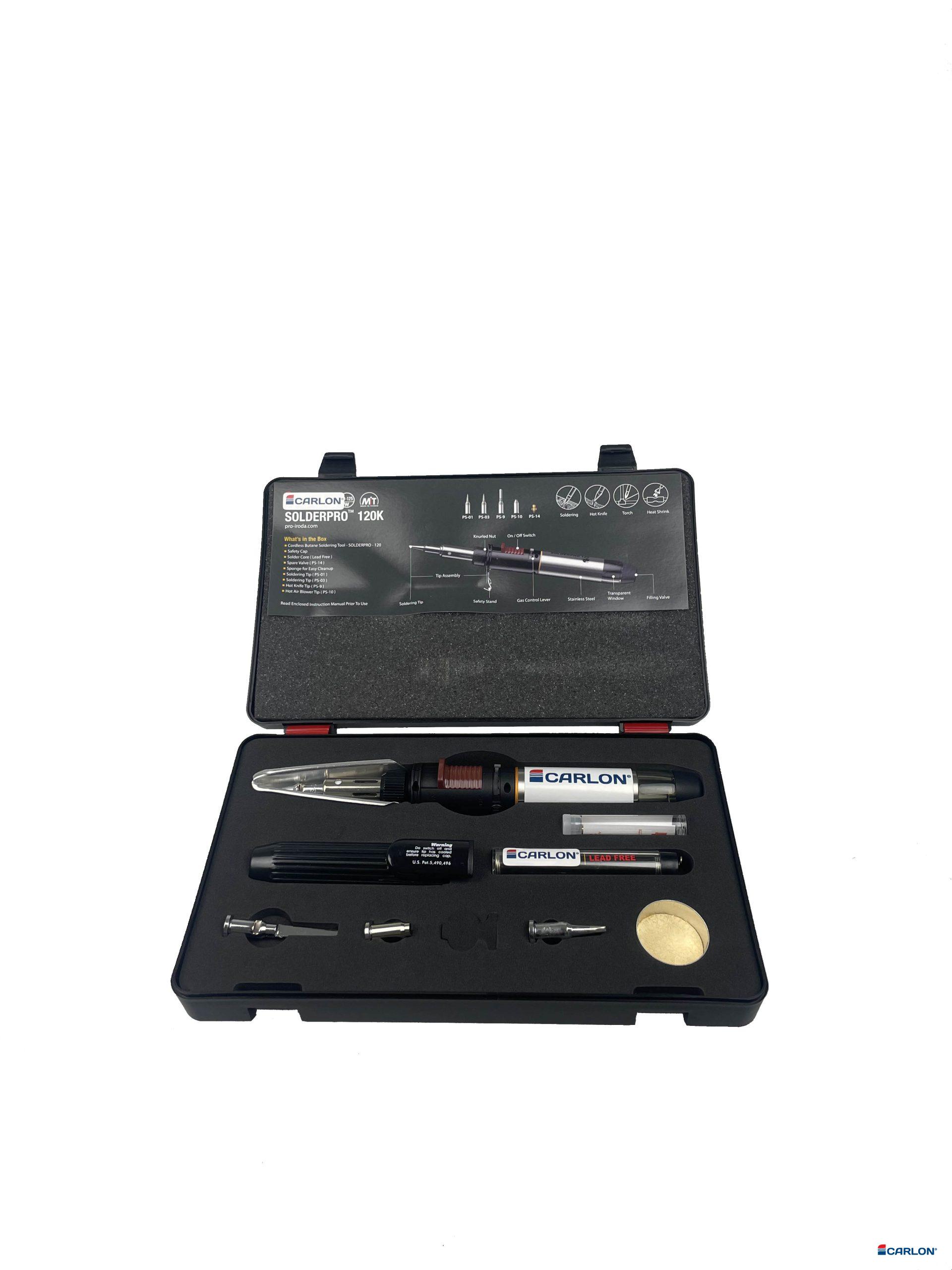 Soldeerset Butajet heavy 30-125W in koffer