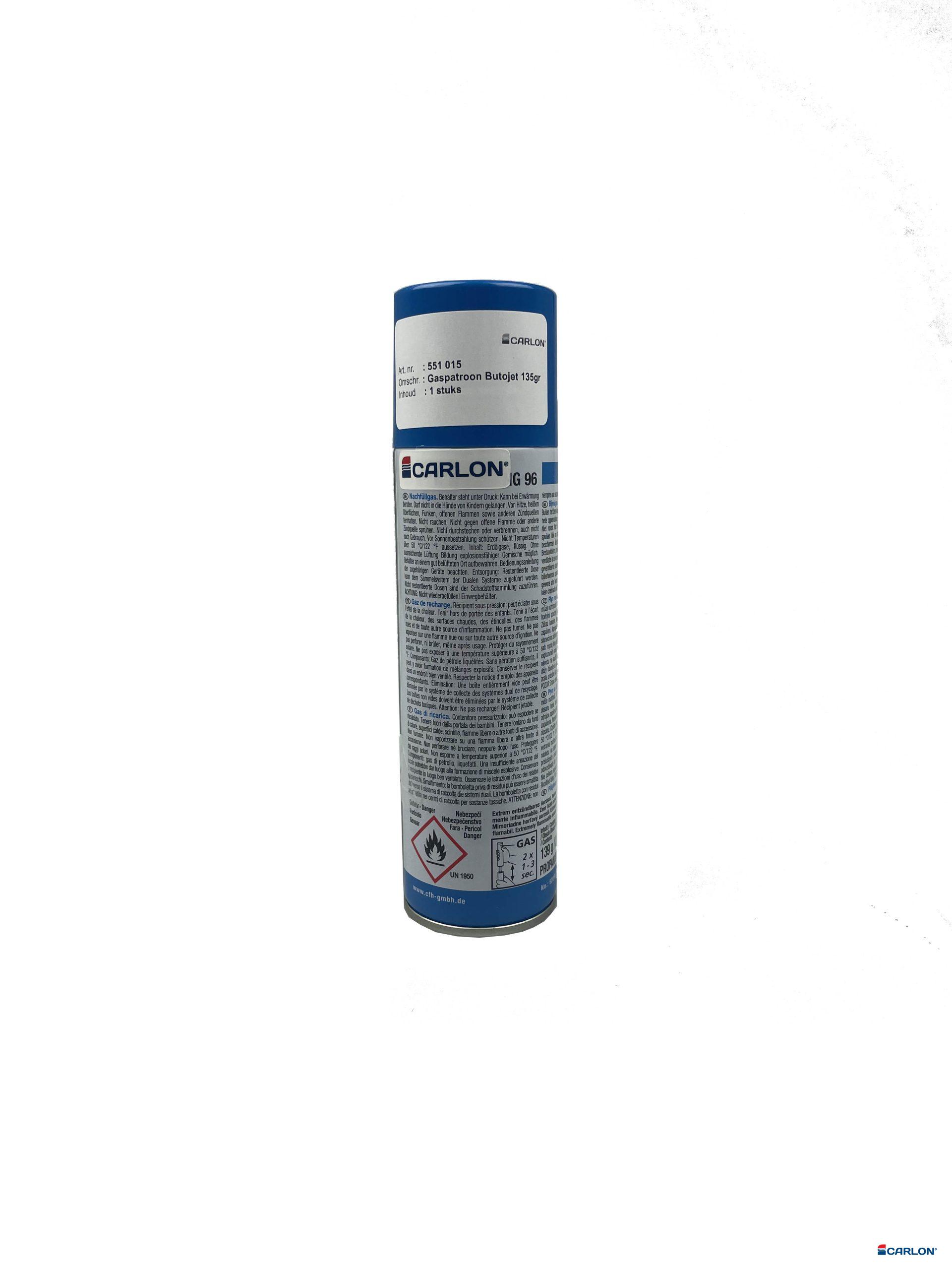 Gaspatroon Butajet 139gr