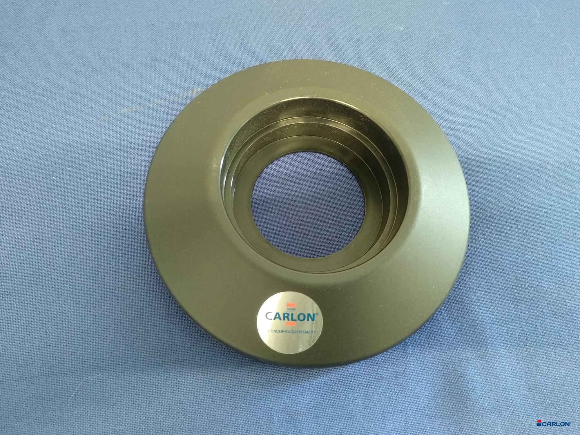 Kunststof voetring zwart tbv gaspatroon 380/788ml