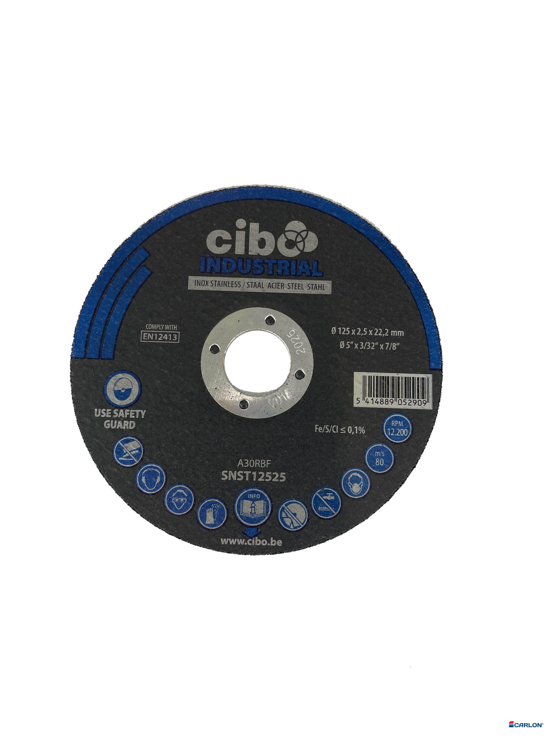 Doorslijpschijf metaal Flexon 125x2,5x22,23mm