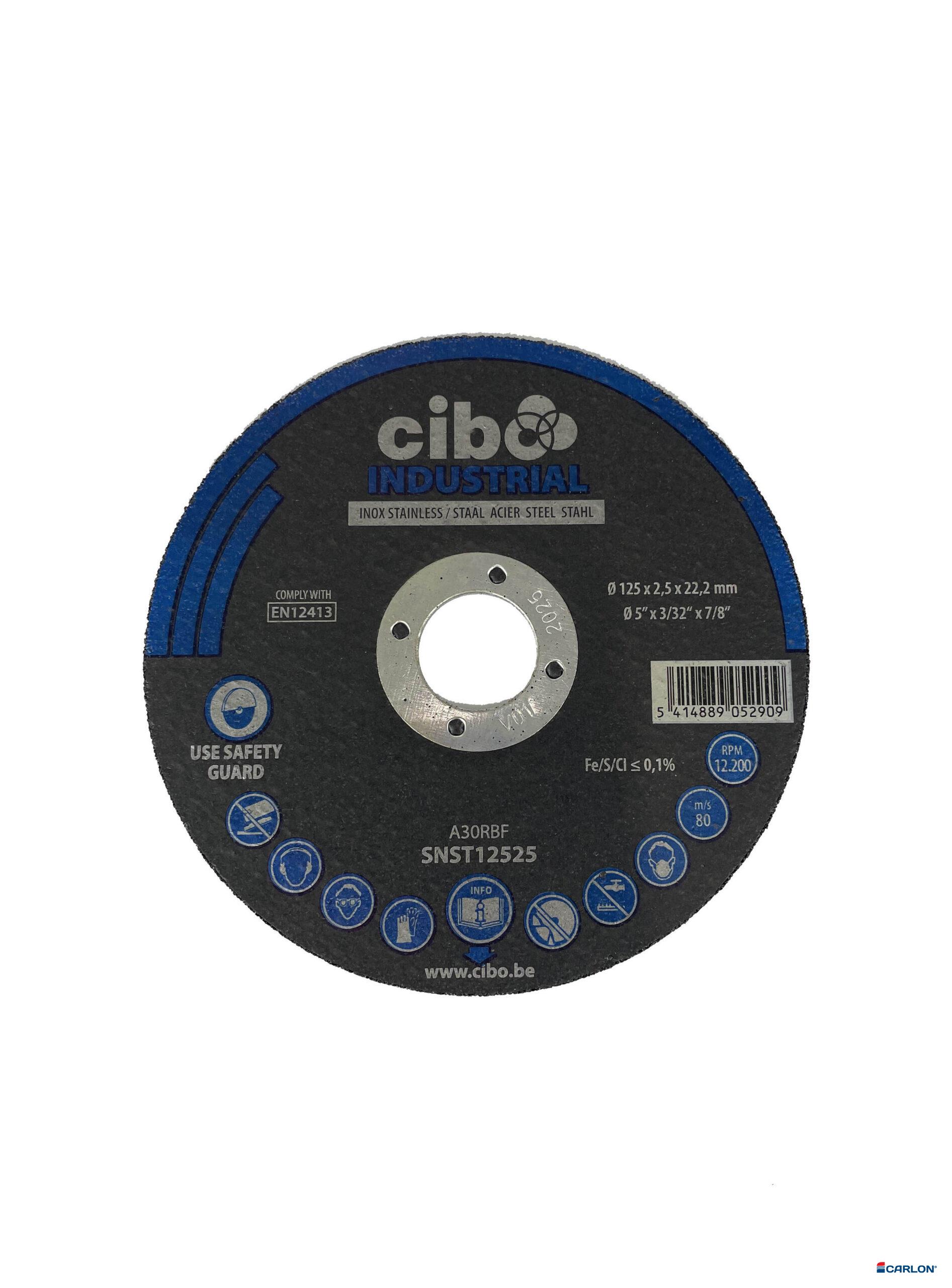 Doorslijpschijf metaal Flexon 125x2,5x22,23mm