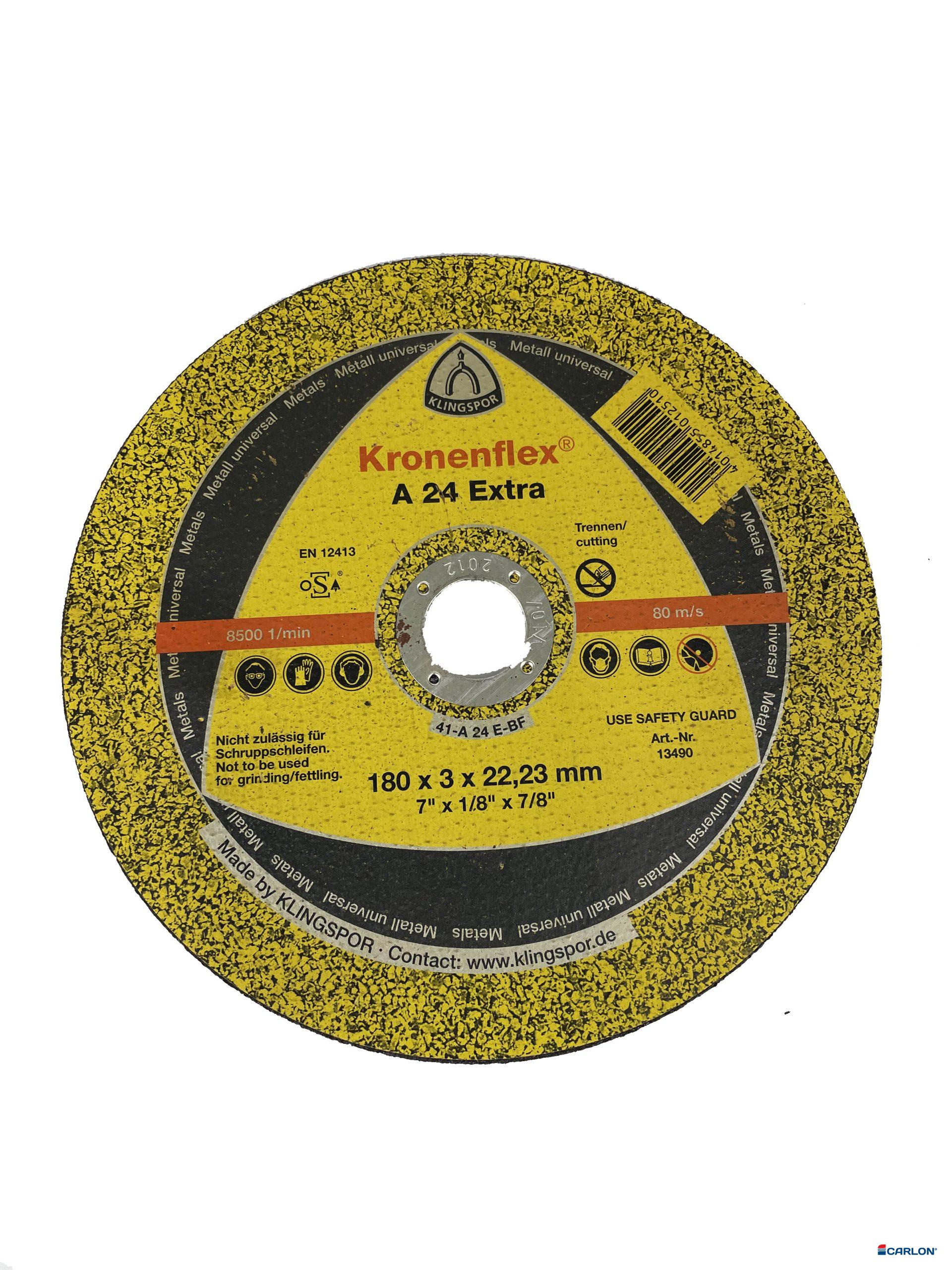 Doorslijpschijf metaal 178x2,5x22,23mm