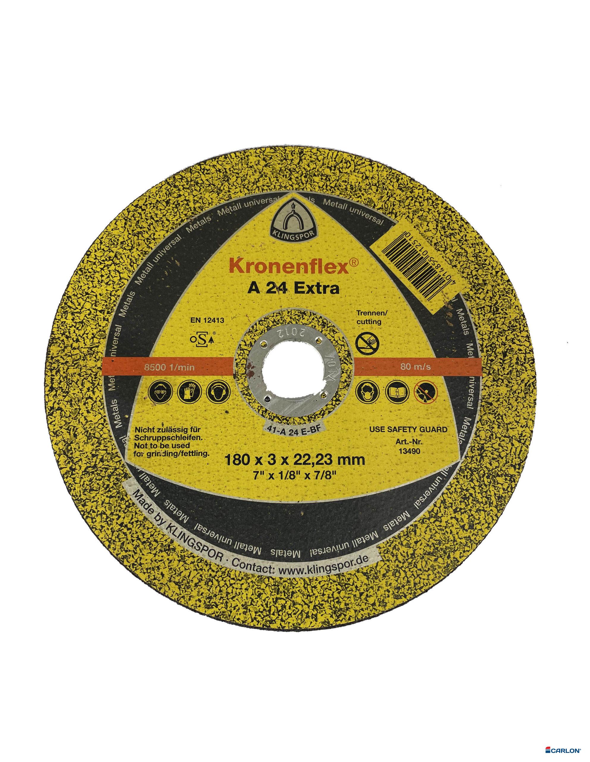 Doorslijpschijf metaal 178x2,5x22,23mm