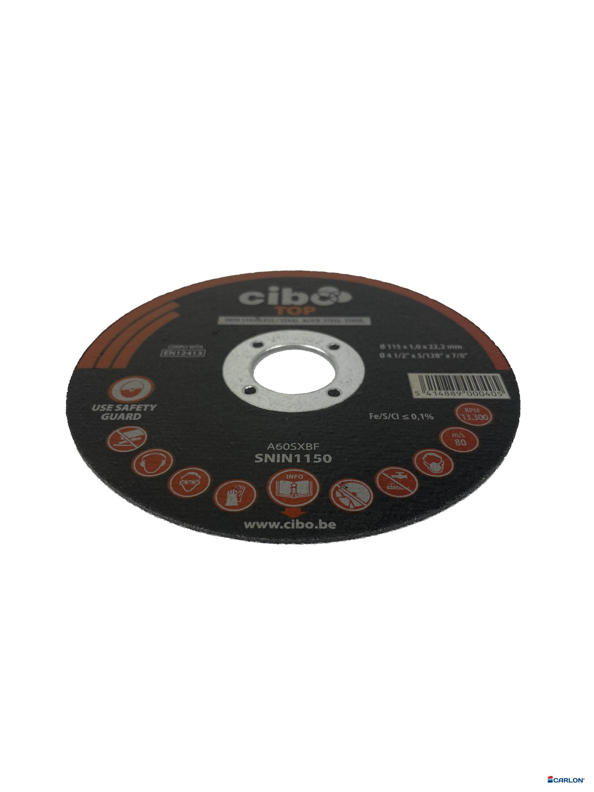 Doorslijpschijf RVS Flexon 115x1,0x22,23mm - Afbeelding 2