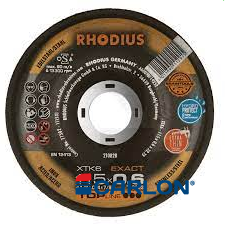 Doorslijpschijf RVS 115x0,6x22,23mm kommodel