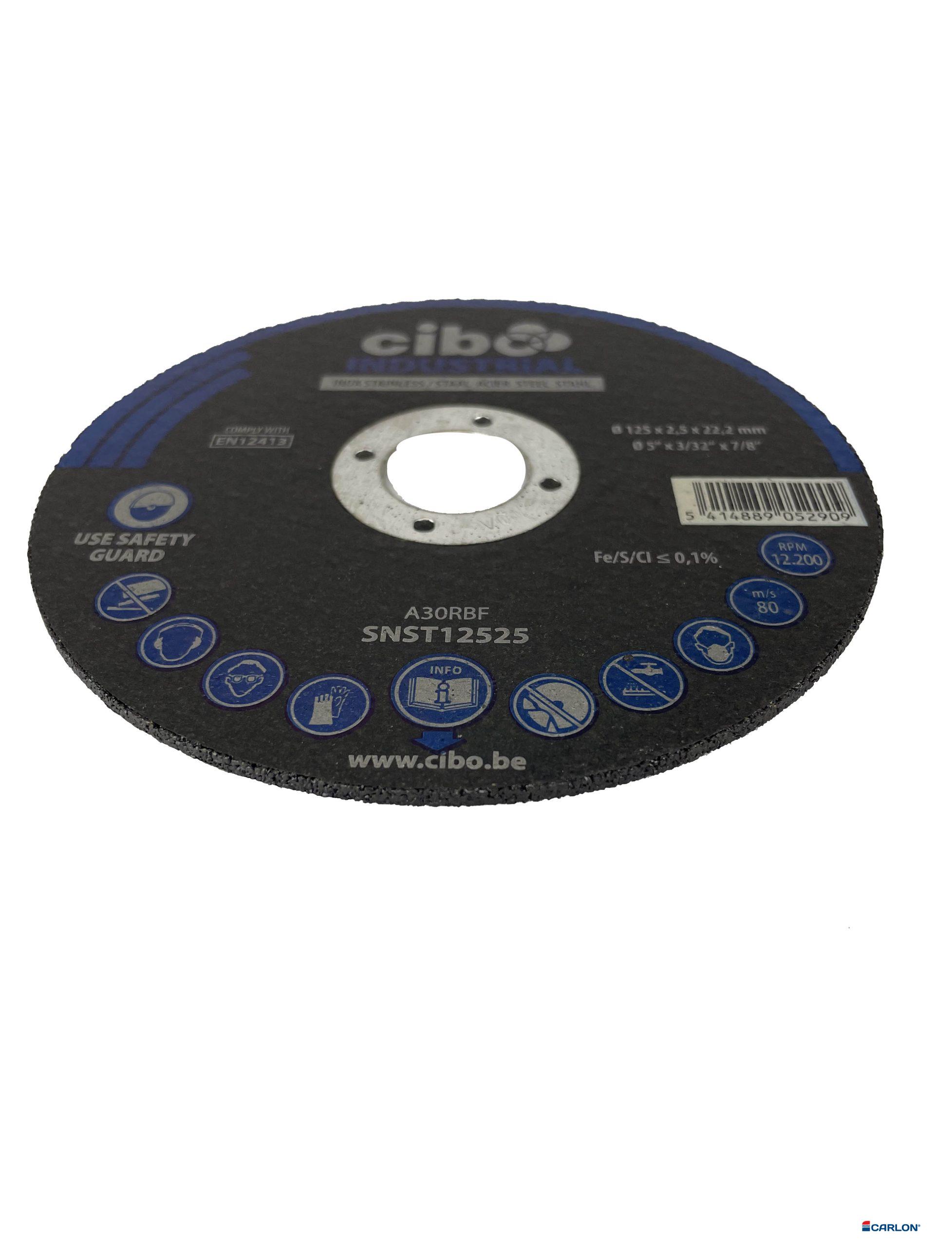 Doorslijpschijf RVS Flexon 125x1,0x22,23mm - Afbeelding 2