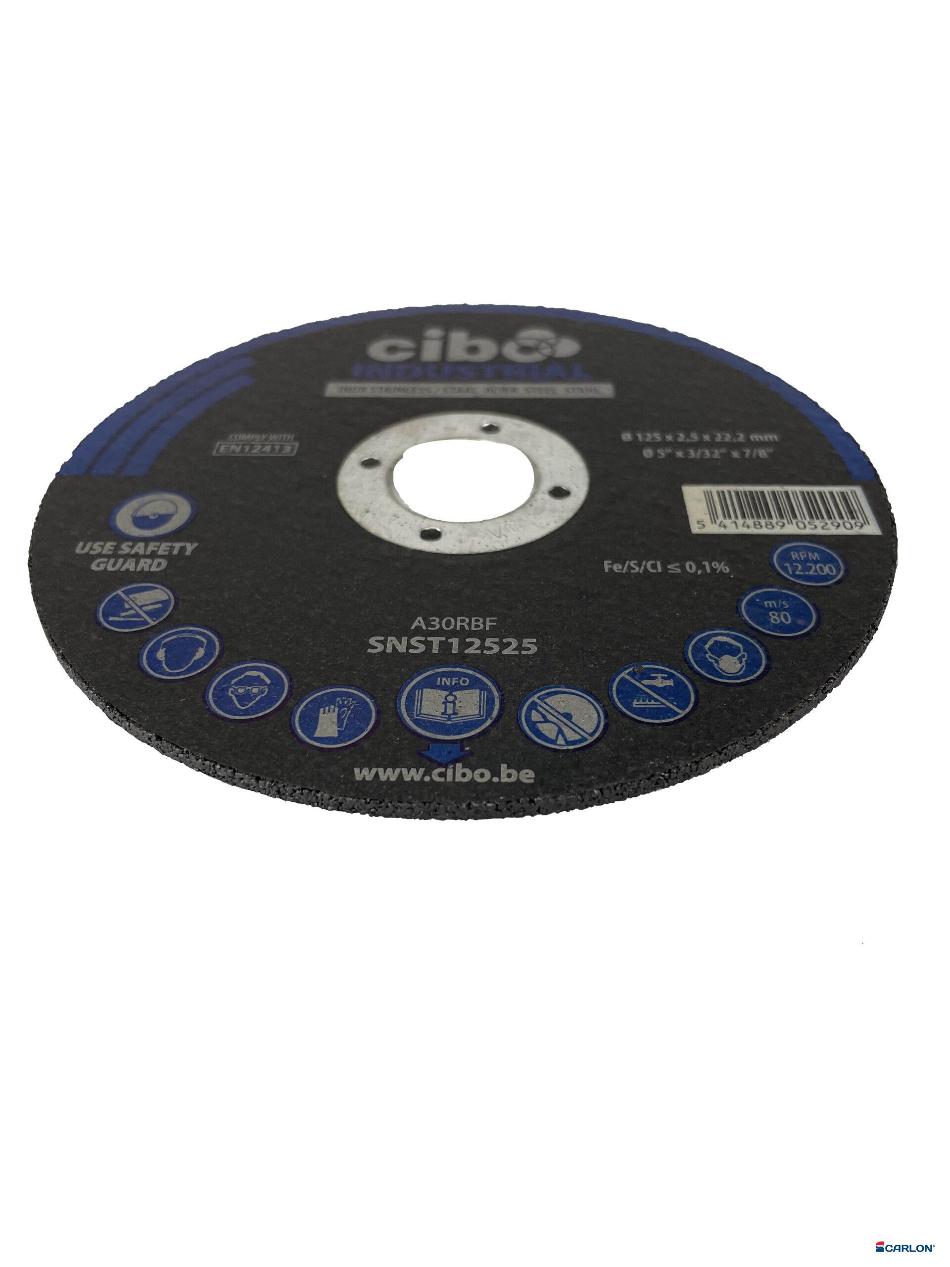 Doorslijpschijf RVS Flexon 125x1,0x22,23mm - Afbeelding 2