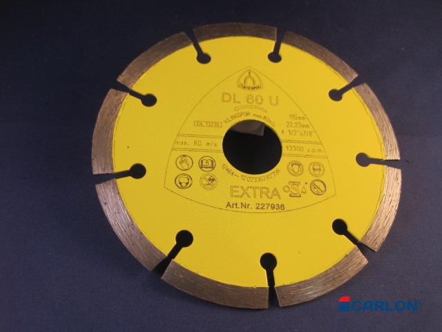 Doorslijpschijf diamant 125x22,23 DL80U
