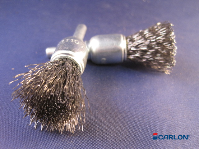 Penseelborstel gegolfd staal 17x25x6x0.3mm - Afbeelding 2