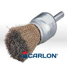 Penseelborstel gegolfd messing 25x25x6x0.3mm