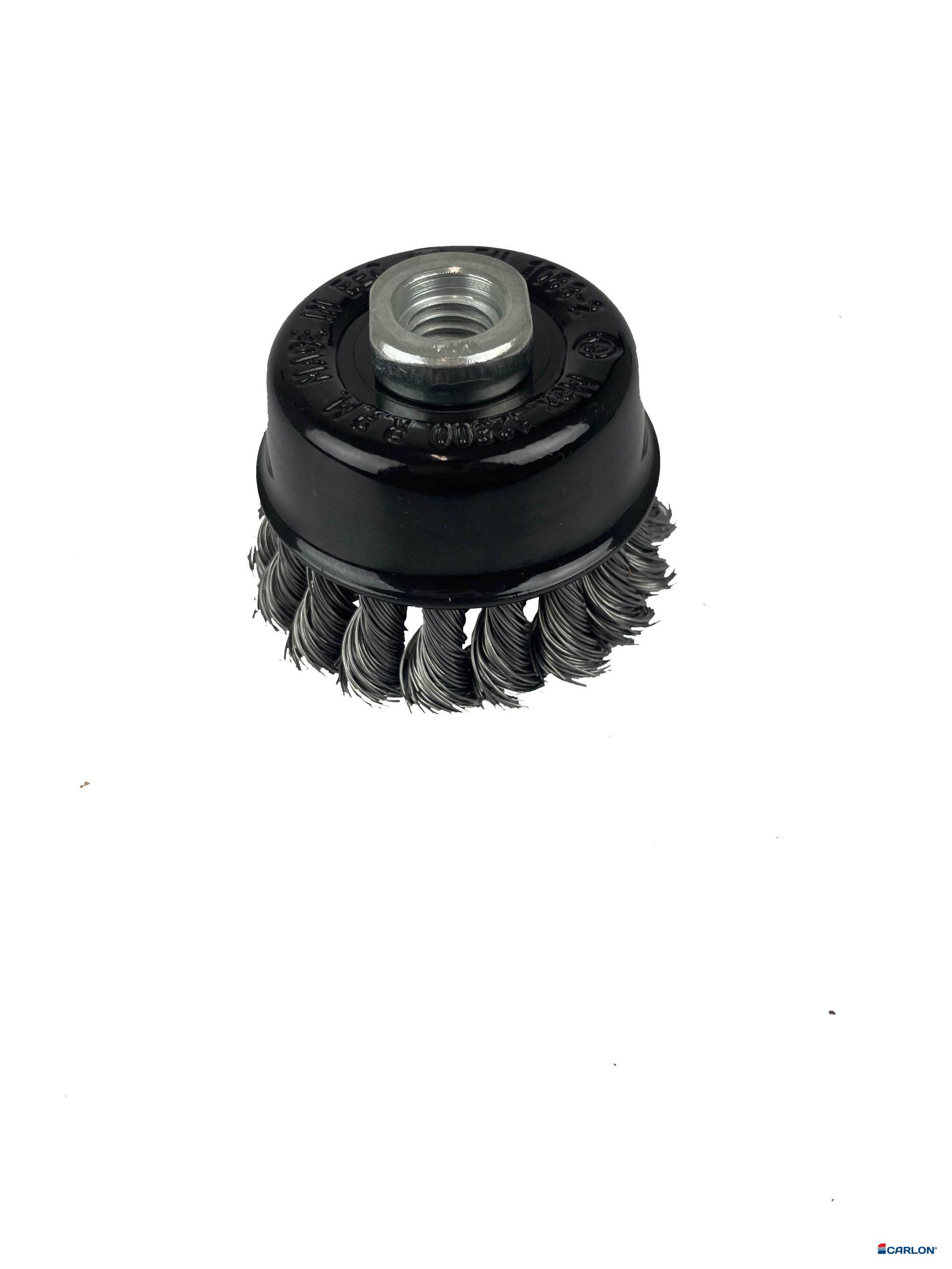 Komborstel staaldraad 65mmxM14x0,5mm