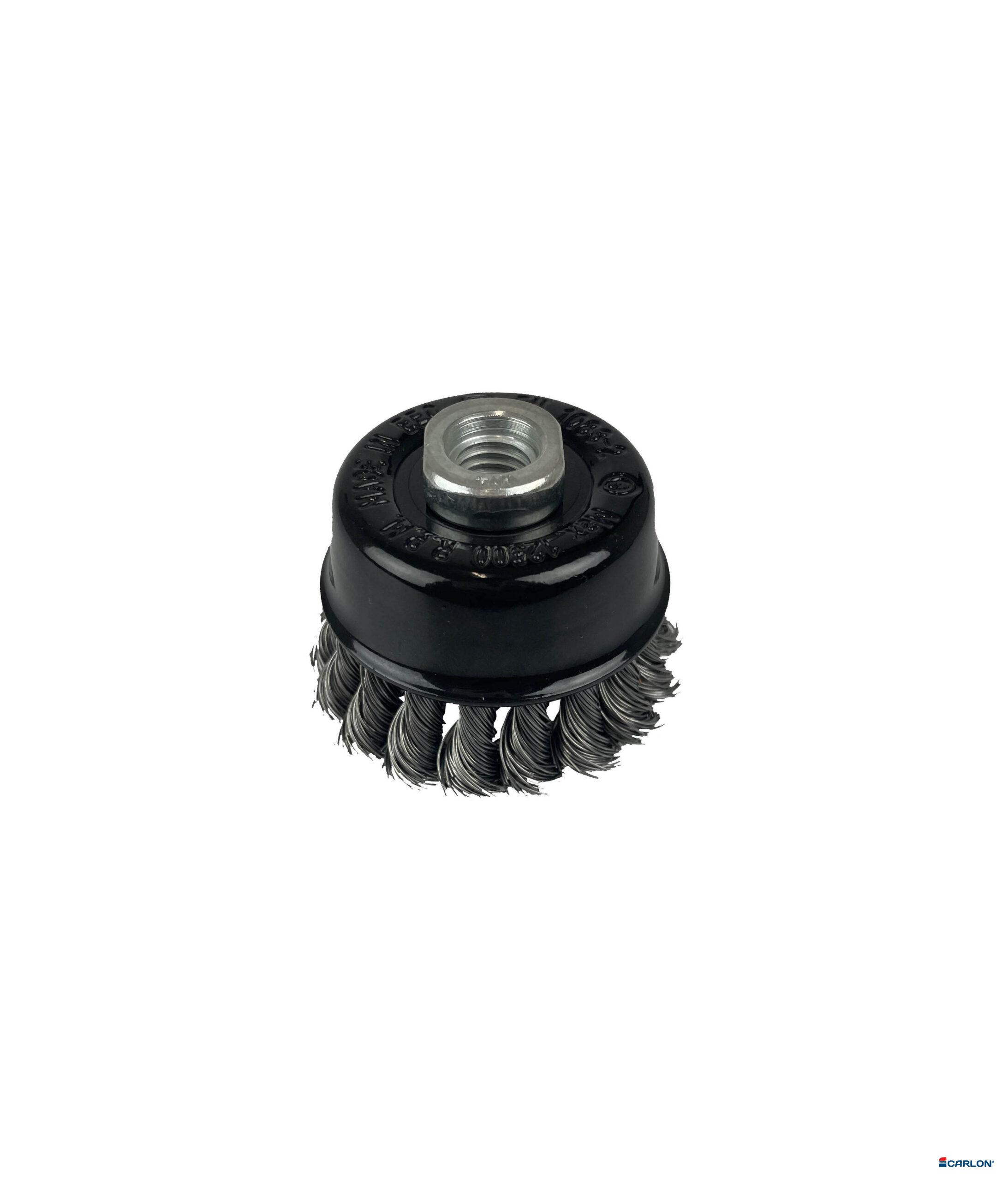 Komborstel staaldraad 65mmxM14x0,5mm