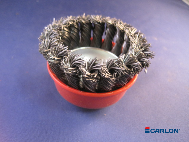 Komborstel staaldraad 65mmxM14x0,5mm - Afbeelding 2