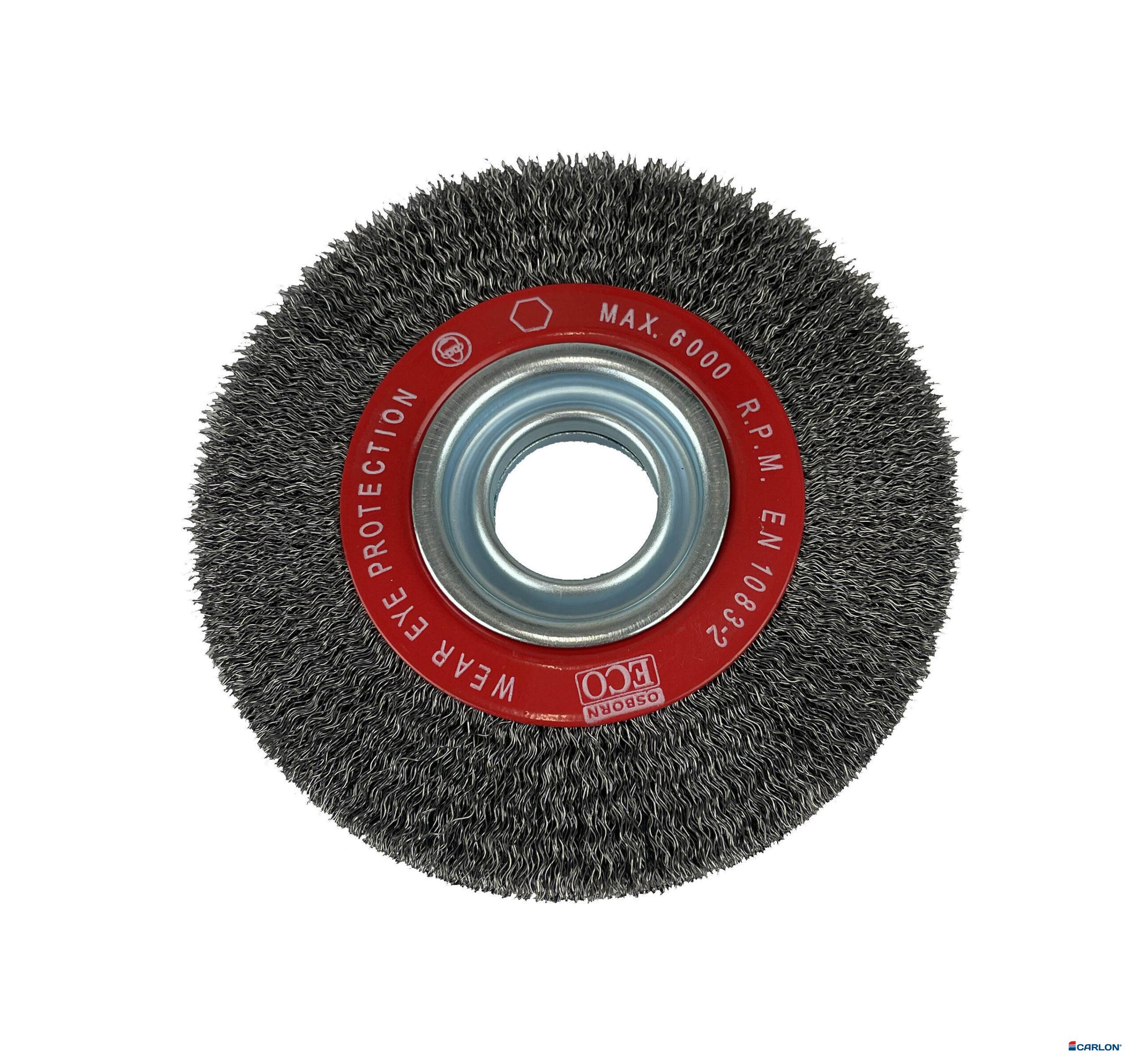 Roterende borstel staaldraad 150x24x13-50mm