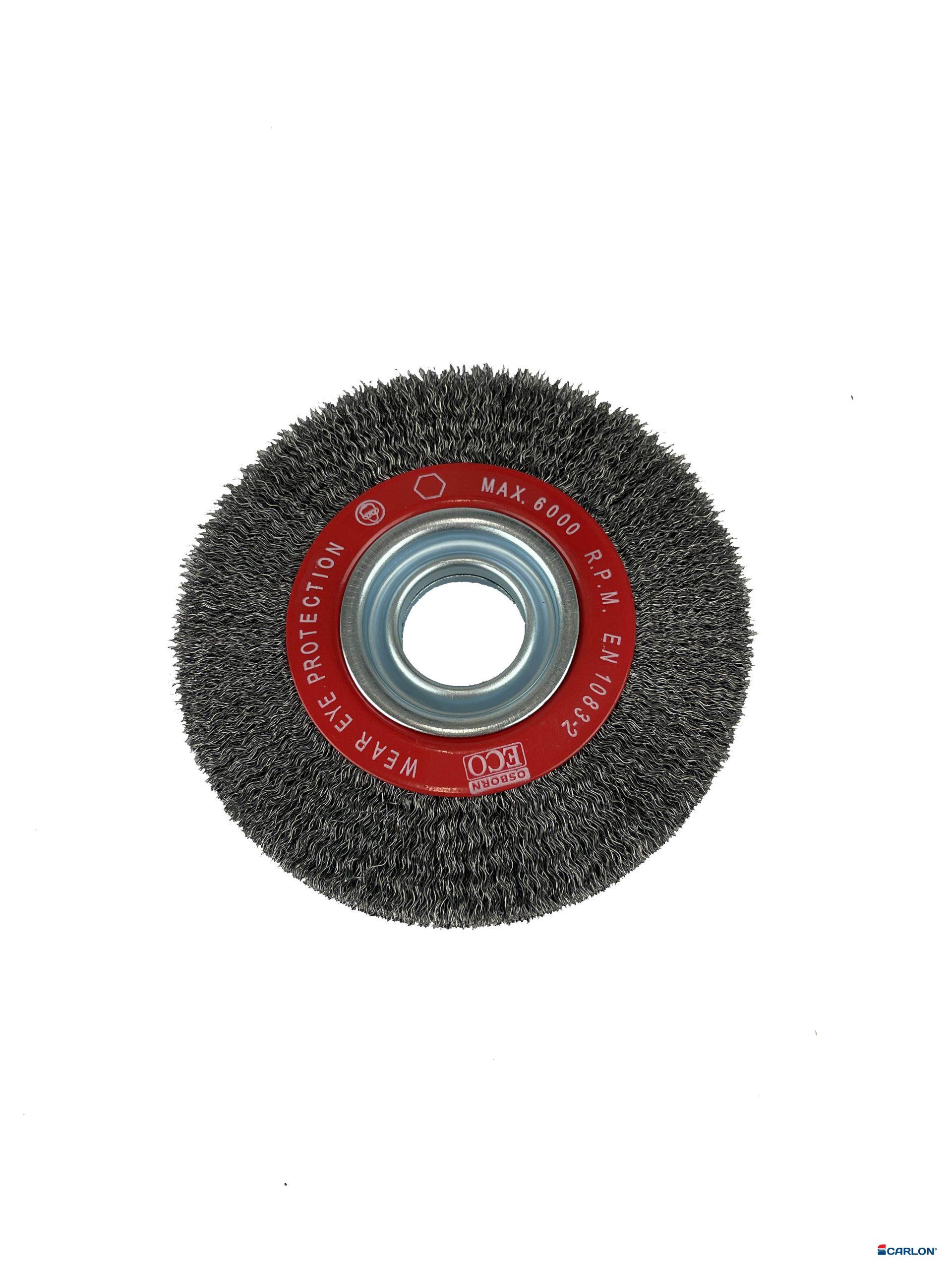 Roterende borstel staal draad 178x24x13-32mm