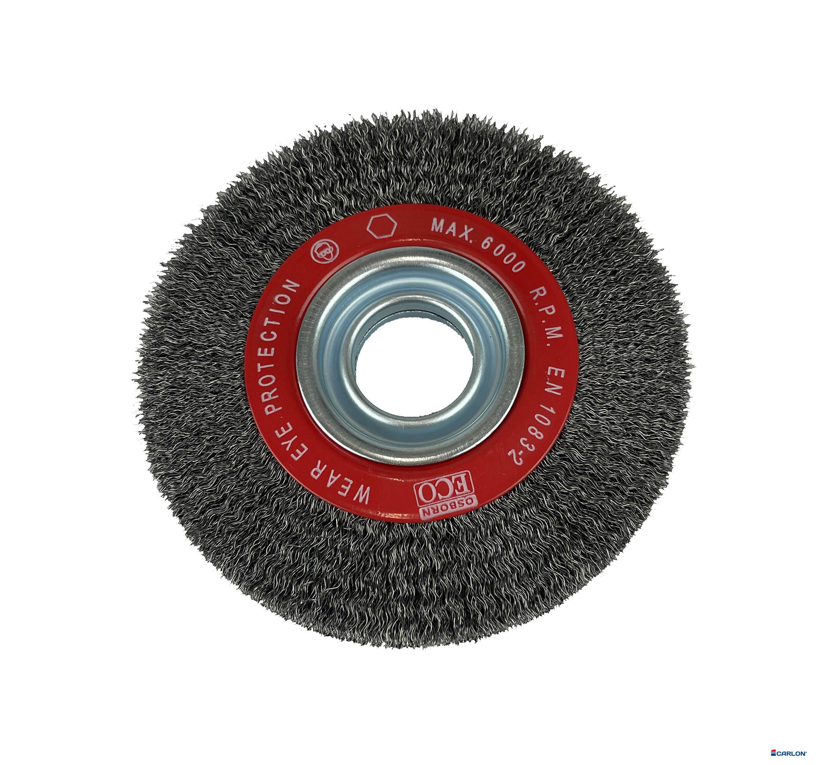 Roterende borstel staal draad 178x24x13-32mm