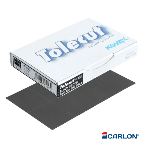 Schuurvel Kovax Assilex 29x35mm zwart K3000 25vel