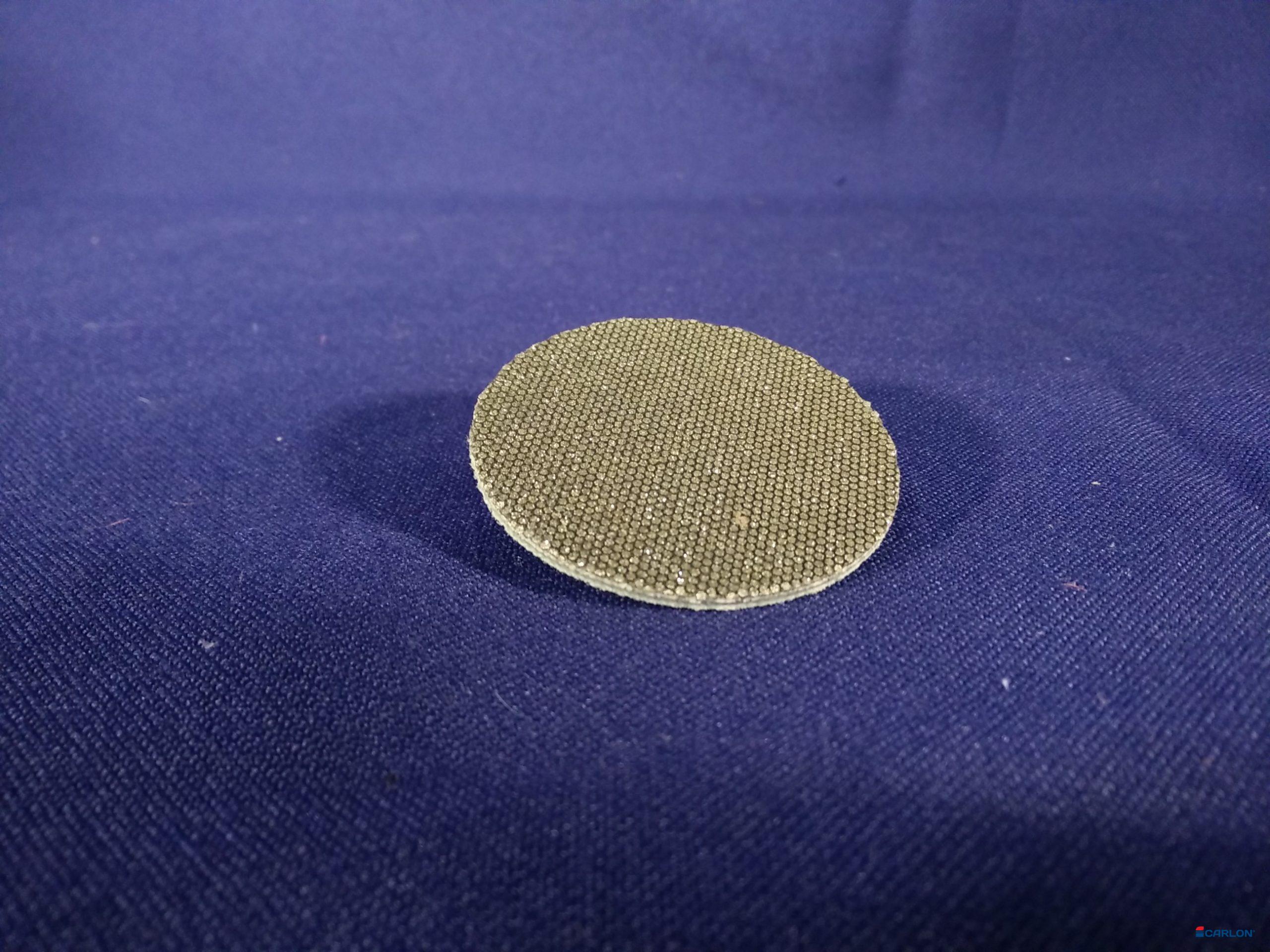 Mini-disc flexibel diamond zwart 50mm 125mu Carloc