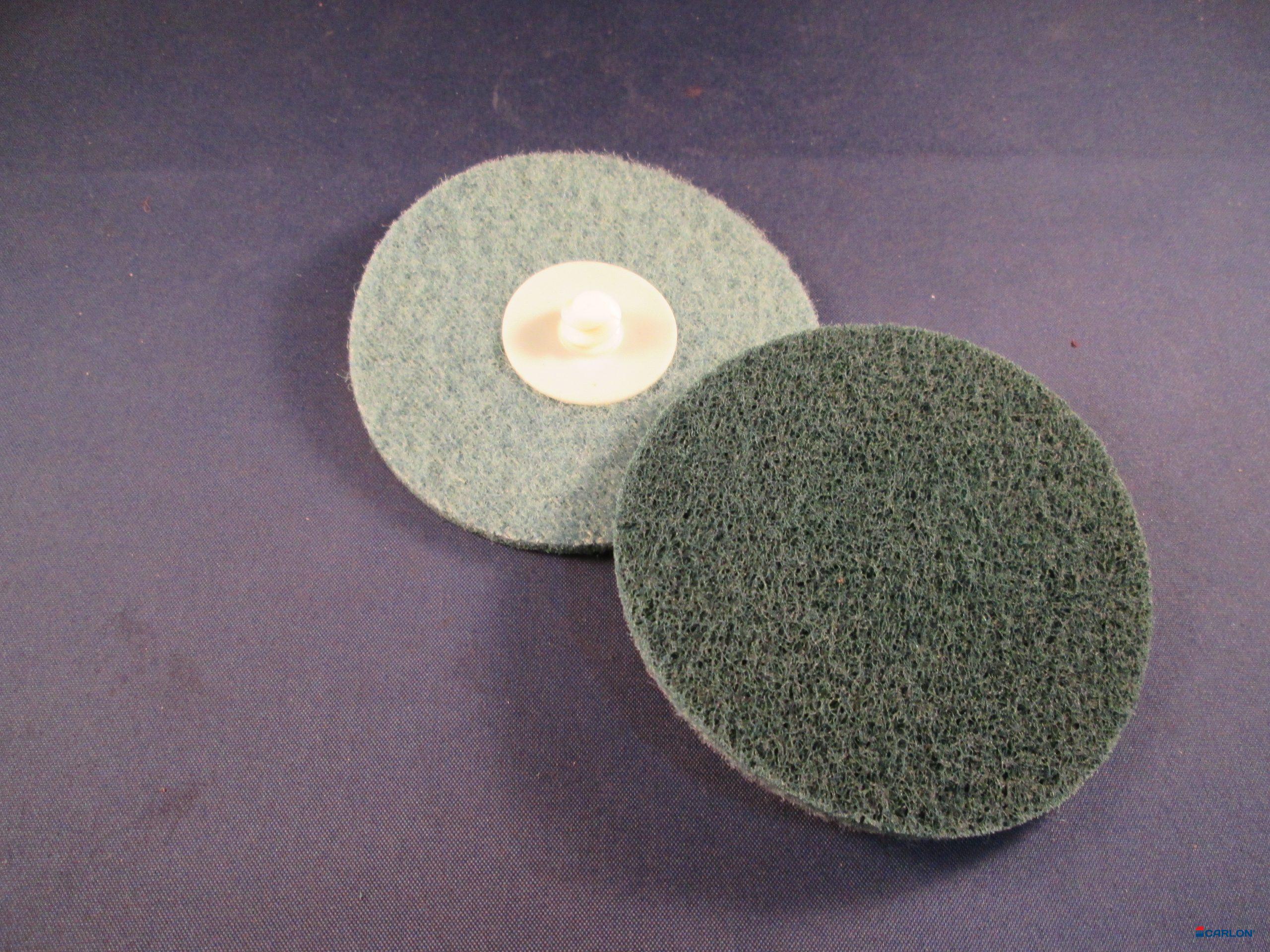 Mini-disc vlies 25mm fijn Carloc (blauw)