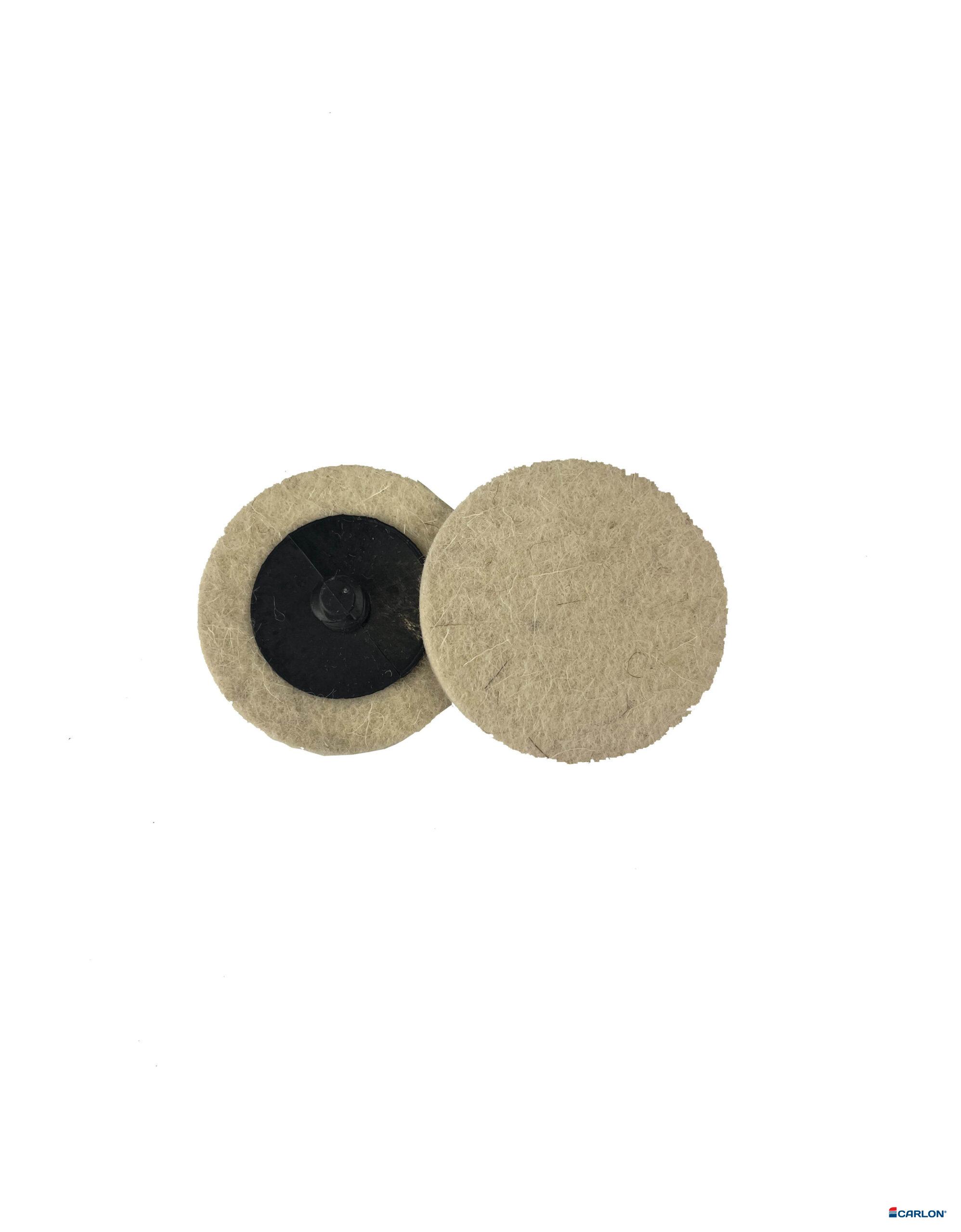 Mini-disc polijstschijf 50mm wit Carloc