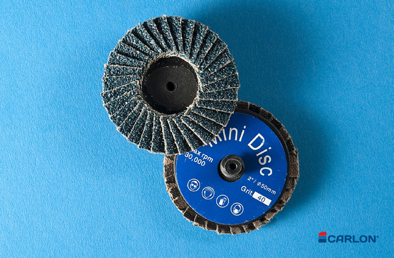 Mini lamellenschijf 50mm zk 120 Carloc - Afbeelding 4