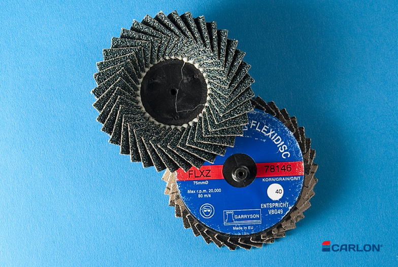 Mini flexi-lamellenschijf 76mm zk40 Carloc - Afbeelding 4