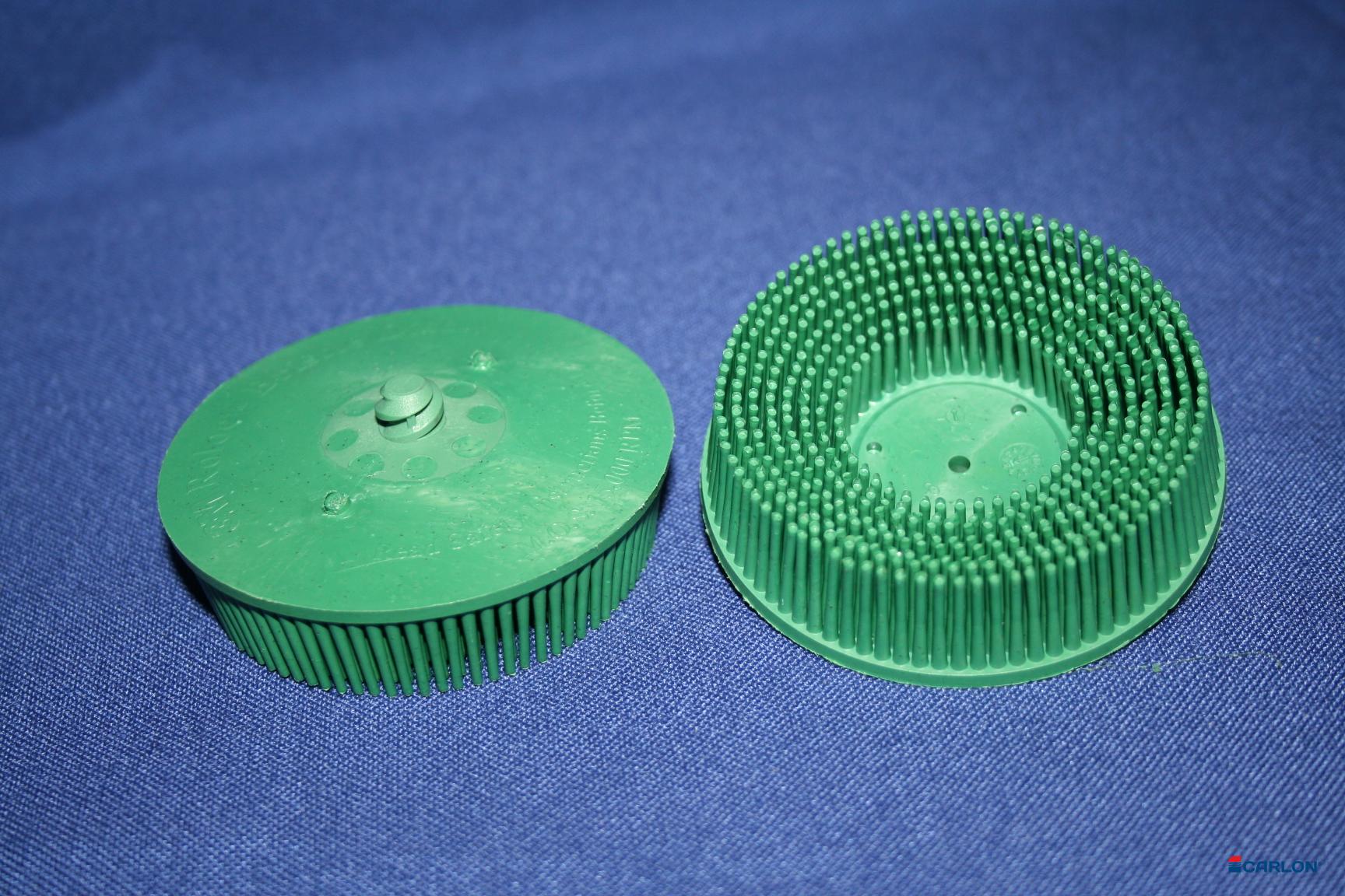 Bristle disc 76mm Carloc k50 groen
