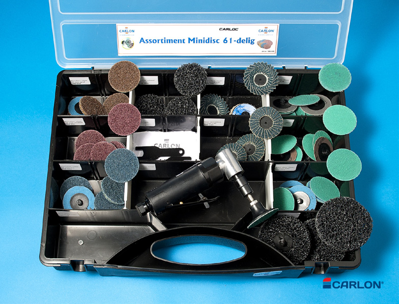 Assortiment mini-discs met haakse stiftslijper - Afbeelding 3